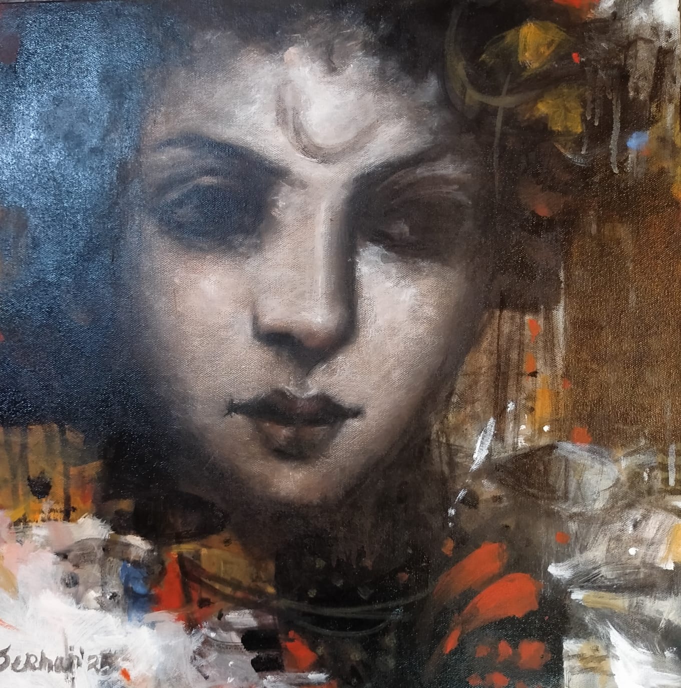 Un title: d 4Media – Acrylic on Canvas