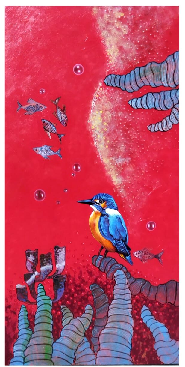 Selected artwork by Shyamali Paul