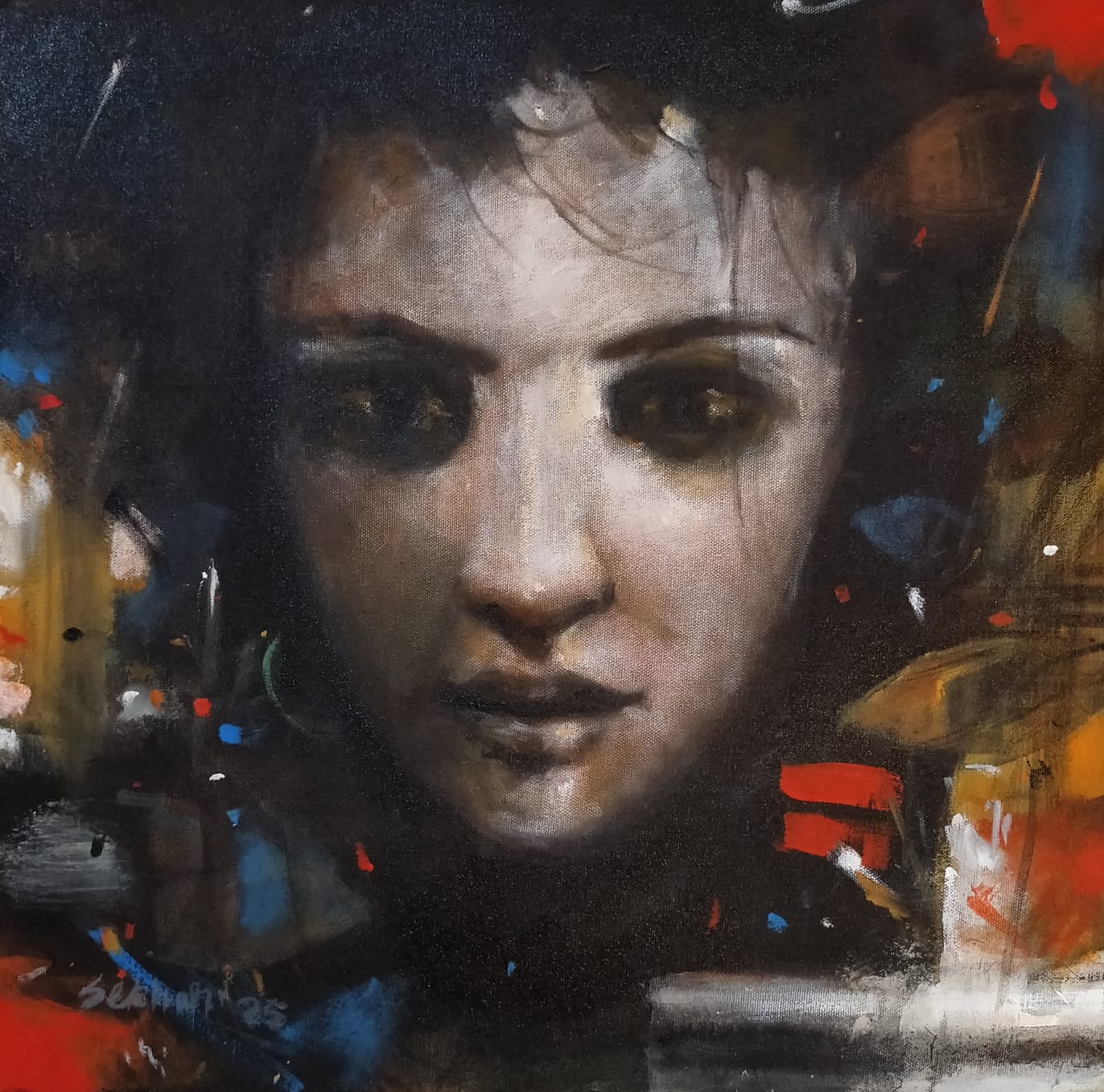Un title: d 2Media – Acrylic on Canvas