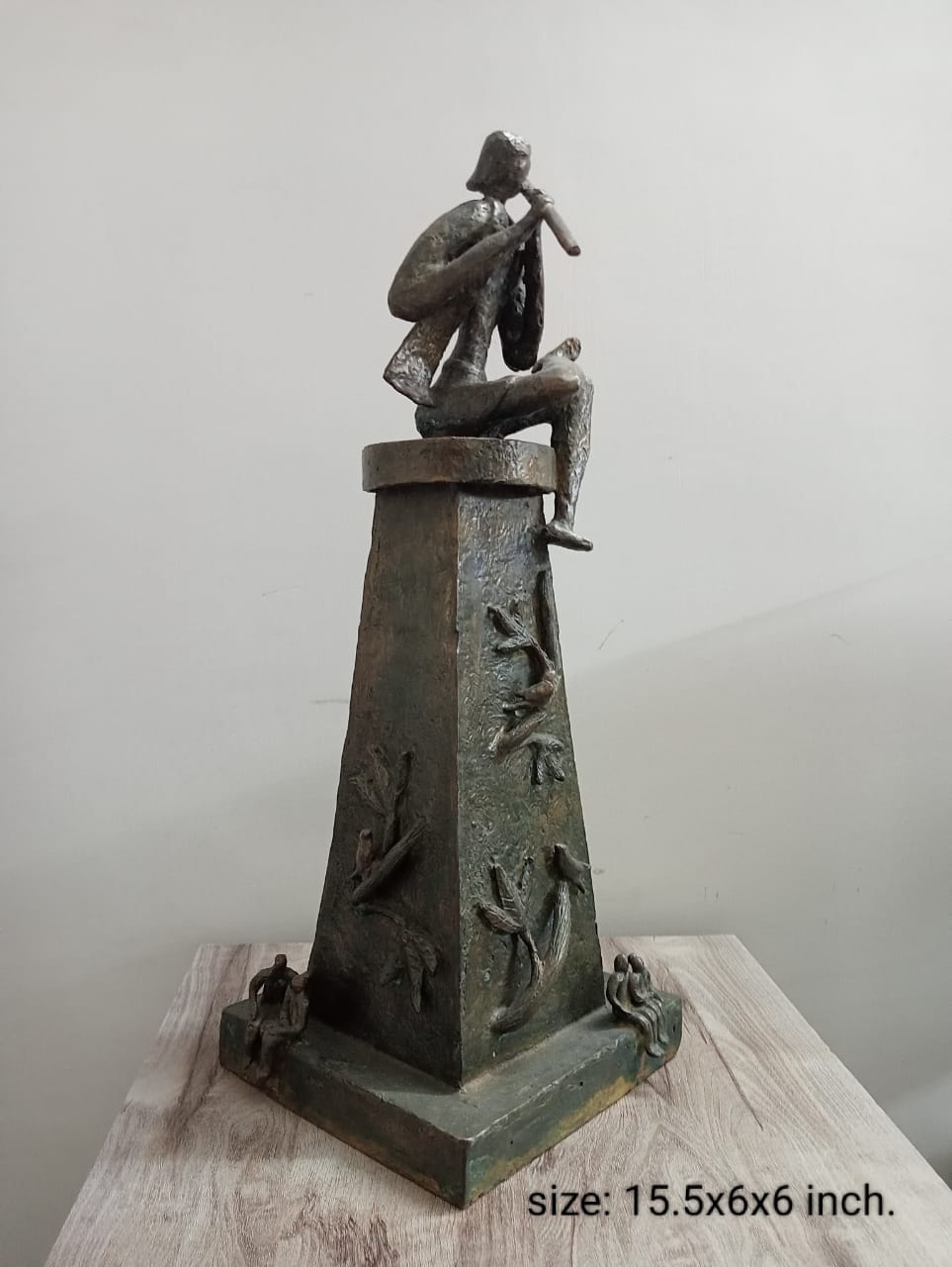 FLUTE PLAYER- BRONZE