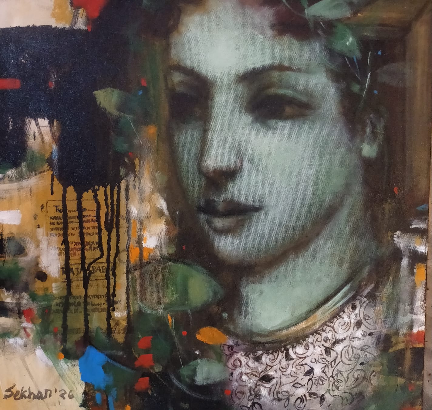 Un title: d 3Media – Acrylic on Canvas