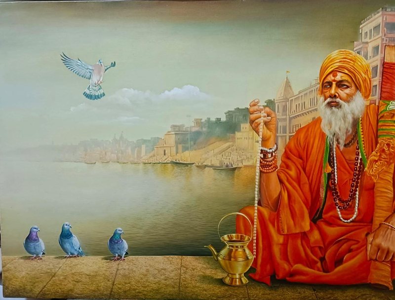 Devoted Monk