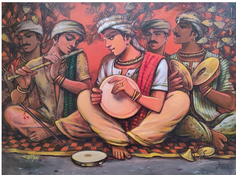 Selected artwork by Subrata Das